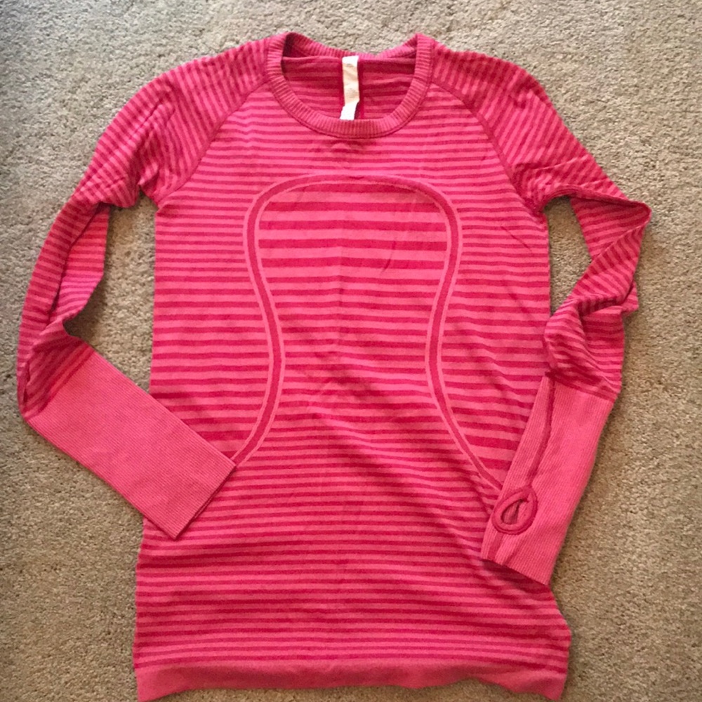 Lululemon long sleeve - pink